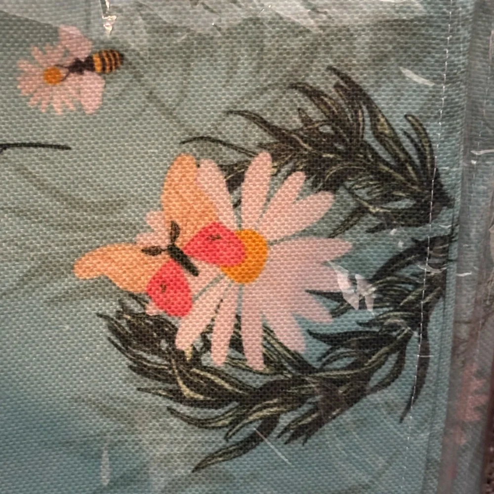 Floral Print Teal Green 8 count placemats